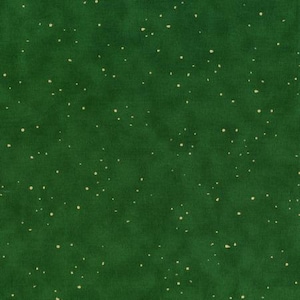 Tannenbaum Metallic Cotton Fabric: Christmas Flurries, 44&quot; Wide