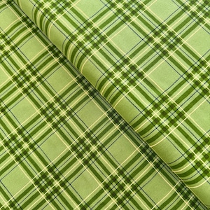 On Lake Time – Lakehouse Plaid Spring Fabric by Moda | 100% Cotton Quilting Fabric | 56124-14 by Deb Strain