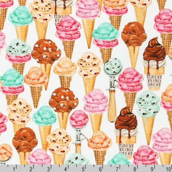 Ice Cream Fabric - Etsy