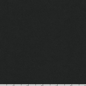 Kona Cotton Black - color 1019 - Cotton Fabric