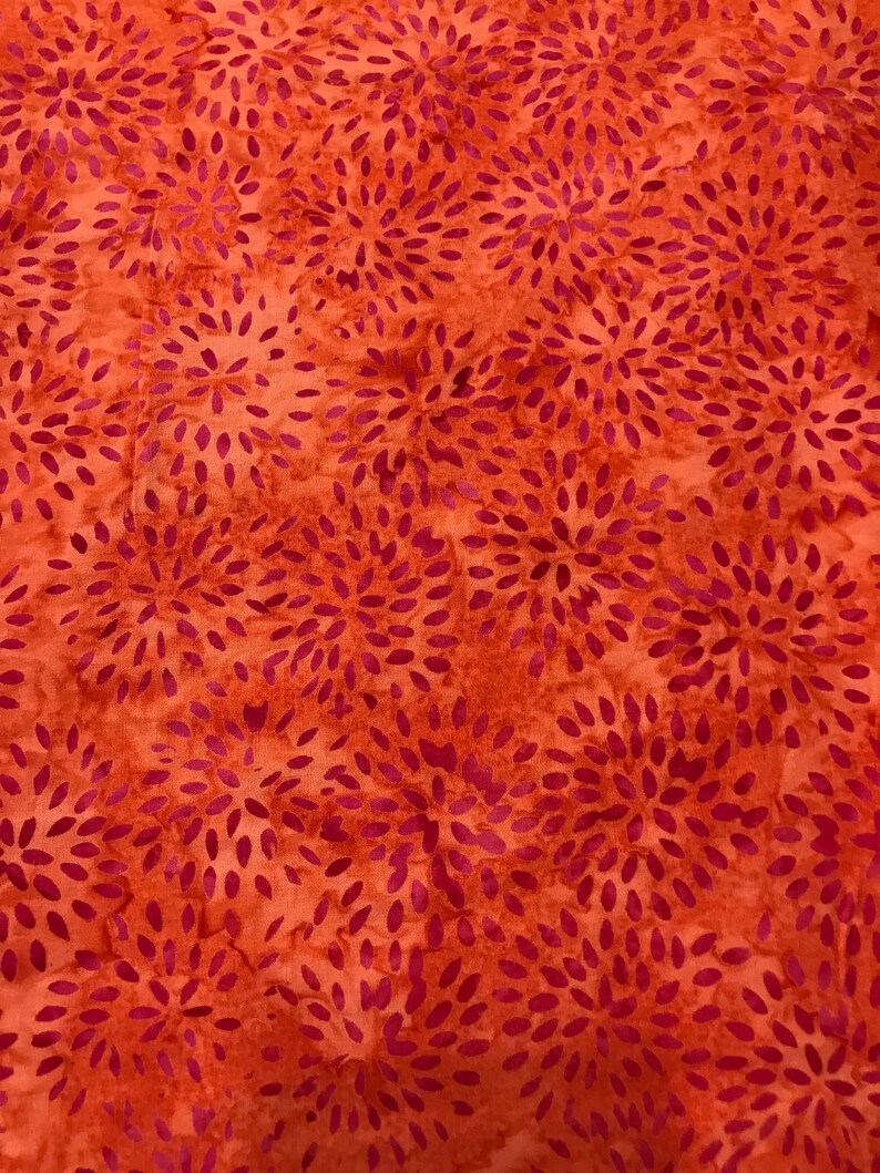Island Batik Florida Oranges Cotton Batik Fabrics fat Etsy
