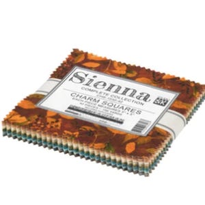 Sienna bedel vierkanten/bedelpakket - 42,5 x 5" voorgesneden vierkanten