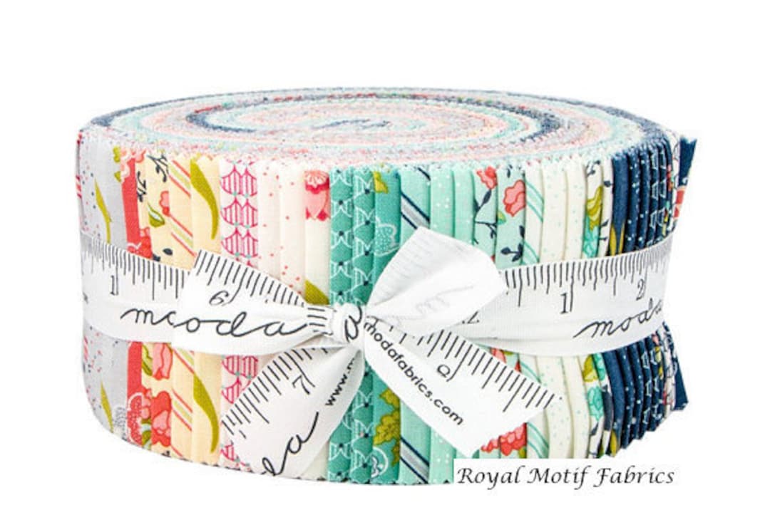 Tuppence Jelly Roll by Shannon Gillman Orr - 40, 2.5" X 42" Precut ...