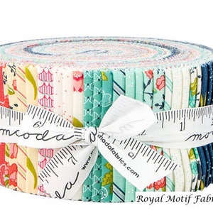 Tuppence Jelly Roll by Shannon Gillman Orr - 40, 2.5&quot; x 42&quot; Precut Fabric Strips
