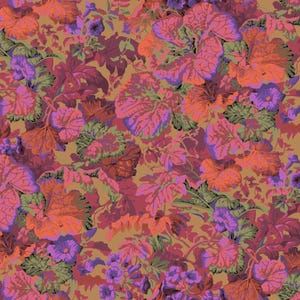 Kaffe Fassett Collective - Vintage - Grandiose - Rust Fabric by Philip Jacobs - Cotton Fabric