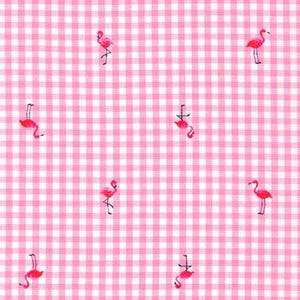 Carolina Shore Prints - Flamingo Candy Pink - Cotton Fabric