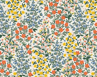 Camont - Wildwood Garden Cream Fabric by Rifle Paper Co. - Cotton Fabric