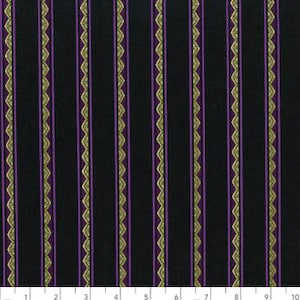 Casablanca Mini Stripe - Magenta Fabric by Jinny Beyer - Cotton Fabric