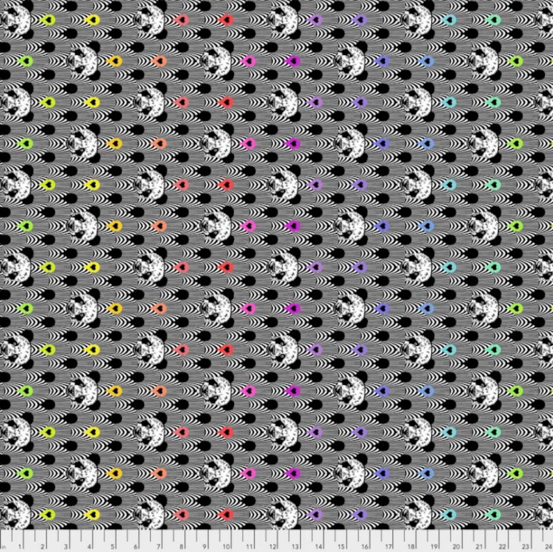 Free Spirit *Each Sold by the Yard* Linework Cotton Fabrics by Tula Pink