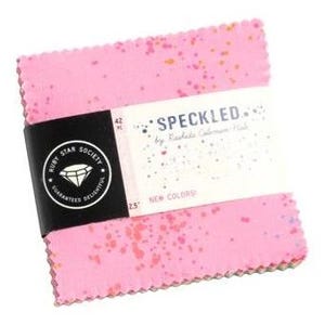 Speckled Mini Charm Pack by Rashida Coleman Hale of Ruby Star Society - 42, 2.5&quot; x 2.5&quot; Precut Fabric Squares