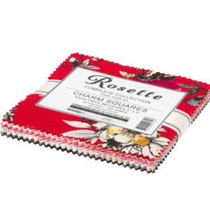 Rosette komplette Sammlung Charme Quadrate - 42, 5 "x 5" vorgeschnittene Quadrate