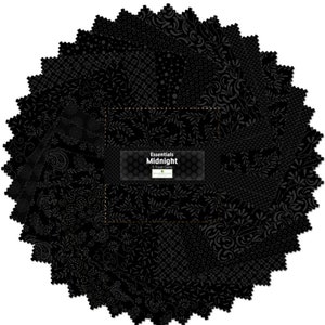Wilmington Prints - Midnight 5 Karat Gems/Charm Pack - 42, 5" x 5" Precut Fabric Squares