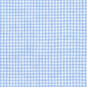 Limerick Linen Yarn Dyed - 1/8 Inch Small Gingham Check Periwinkle - 100% Linen - 57&quot; Width