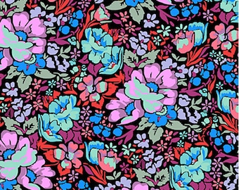 Floral Retrospective - Overachiever Velvet by Anna Maria Horner - Cotton Fabric