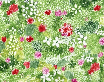 RJR Fabrics - Petal Park - Wild Meadow - Sweet Pea - Cotton Fabric