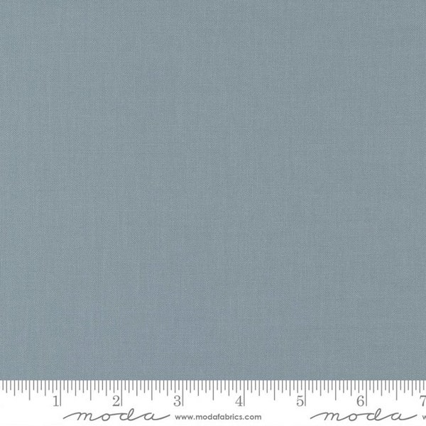 Moda Fabrics - Bella Silky Steel - Cotton Fabric