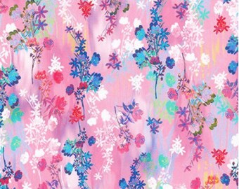 Wishwell Bright Side - Tecido Peônia por Vanessa Lillrose e Linda Fitch - Tecido de Algodão
