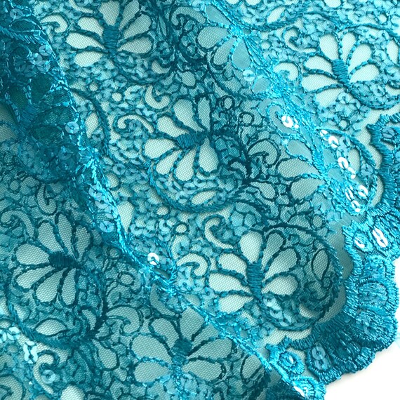 Embellished fabric sale