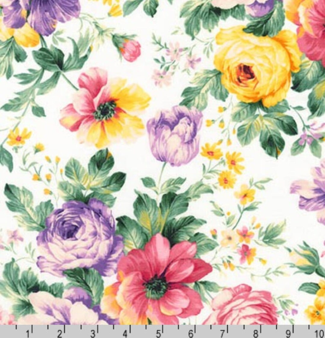 Woodside Blossom - Spring - Cotton Fabric - Etsy