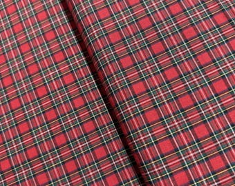 Sevenberry Classic Plaids - Dutch Red - Cotton Fabric