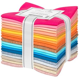 Satomi-quilts Colorstory Fat Quarter-bundel - 20 kwartalen katoen