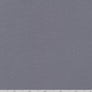 Kona Cotton Medium Grey - color 1223 - Cotton Fabric