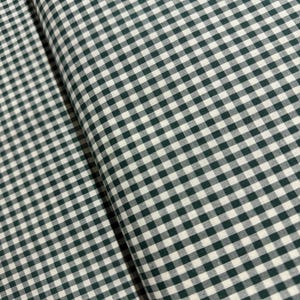 Crawford Gingham - Yarn Dyed 1/8 Inch Gingham Forest - Cotton Fabric