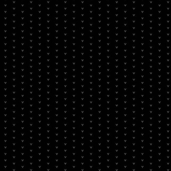 Andover Fabrics - Bijoux - Square Dot Vee Midnight Fabric by Kathy Hall - Cotton Fabric