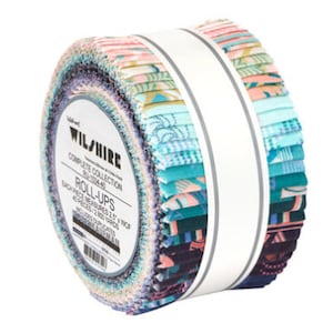 Wilshire Complete Collection Roll Up/Jelly Roll by Wishwell - 40, 2.5&quot; x 42&quot; Precut Fabric Strips