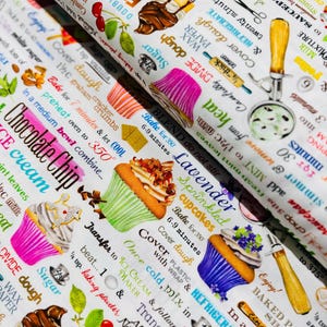 Sweet Tooth - Sweets Fabric by Mary Lake Thompson - Cotton Fabric