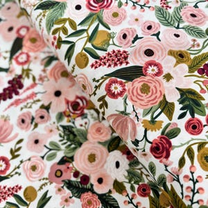 Wildwood - Garden Party - Garden Party Rose Fabric by Rifle Paper Co. - Cotton Fabric