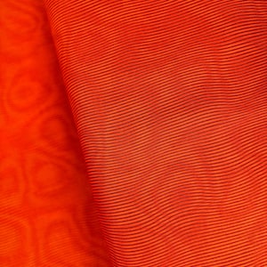 Aruba - Moire Scarlet Fabric by Jinny Beyer - Cotton Fabric