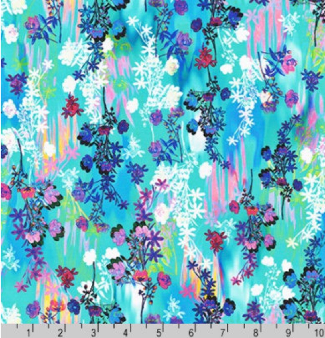 Robert Kaufman Cotton Lawn Fabric Wishwell Bright Side Etsy