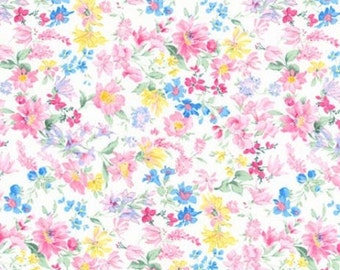 Robert Kaufman - Cotton Lawn - Sevenberry Petite Garden Lawn Blossom Fabric - Cotton Lawn Fabric