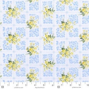 Afternoon in the Attic - Memento Daffodil - Cotton Fabric