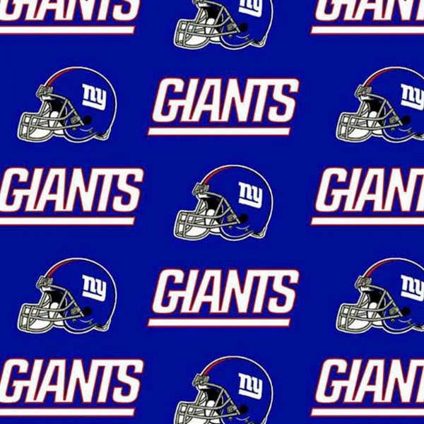 Fabric Traditions - NFL Fabric - New York Giants - 58" Width - Cotton Fabric