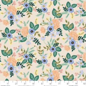 Primavera – Birch Blush Fabric by Rifle Paper Co. for Cotton + Steel - Cotton Fabric