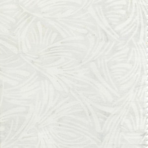 May include: Off-white fabric featuring a delicate, repeating pattern of curved, leaf-like forms. The design is a lighter shade of off-white against a slightly darker background. The fabric has a textured appearance.
