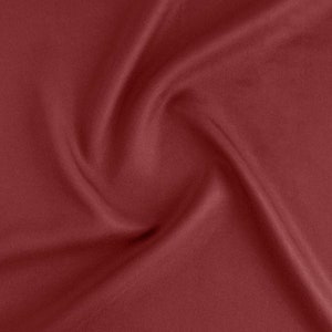 Rayon Fabric - Rusty Red Rayon Fabric