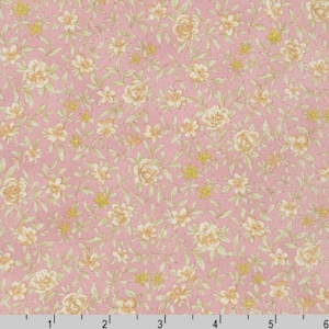 Cotton Lawn - Sevenberry Petite Nostalgia Lawn Pink Fabric - Cotton Lawn Fabric