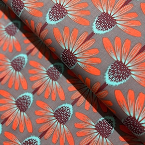Love Always - Echinacea - Berry Fabric by Anna Maria Horner - Cotton Fabric