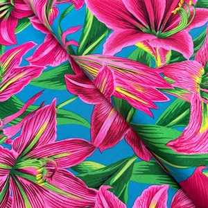 Kaffe Fassett Collective - Classics - Amaryllis Red Fabric by Philip Jacobs for Free Spirit Fabrics | 100% Cotton