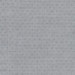 Quotes Chambray - Charcoal - Yarn Dyed Cotton Fabric