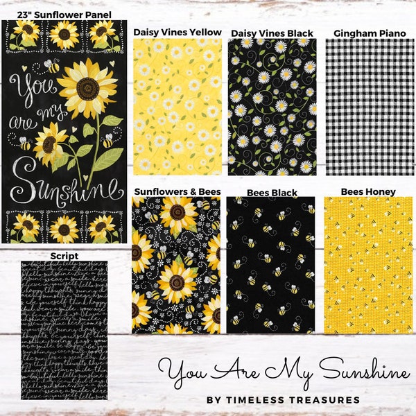 You Are My Sunshine Fabric - Etsy