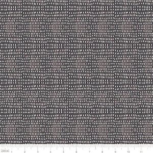 Seeds Collection - Seeds Charcoal Fabric by Cori Dantini - Cotton Fabric