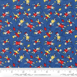 30s Playtime 2017 - Floral Kids Recess Fabric by Chloe&#39;s Closet - Cotton Fabric