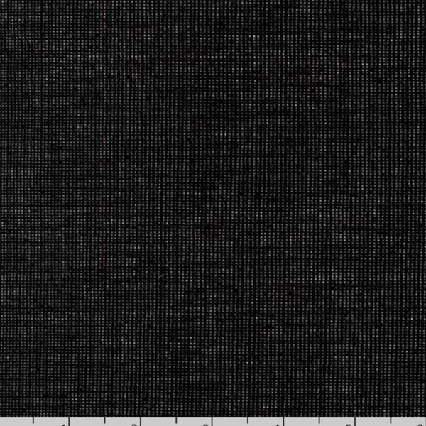 Robert Kaufman - Essex Yarn Dyed Metallic Onyx Fabric - Linen/Cotton/Lurex Y/D Cloth