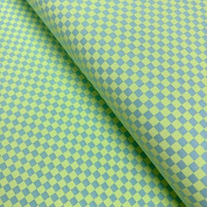 Untamed – Check Please Moonbeam Fabric by Tula Pink for Free Spirit | Neon Cotton Fabric