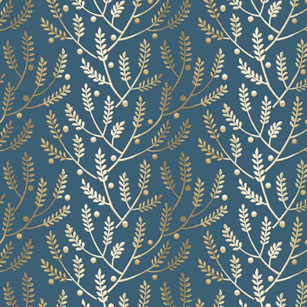 Andover Fabrics - Something Blue - Lavender Wedgewood Fabric by Edyta Sitar - Cotton Fabric