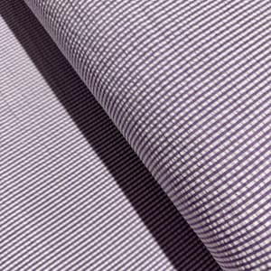 Seersucker Stripe Lupine Fabric - Width 56" - Cotton & Polyester Blend